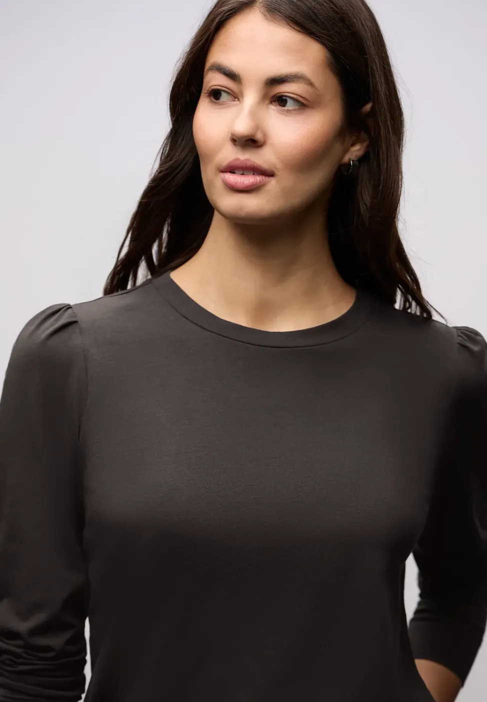 Shirt mit Raffung