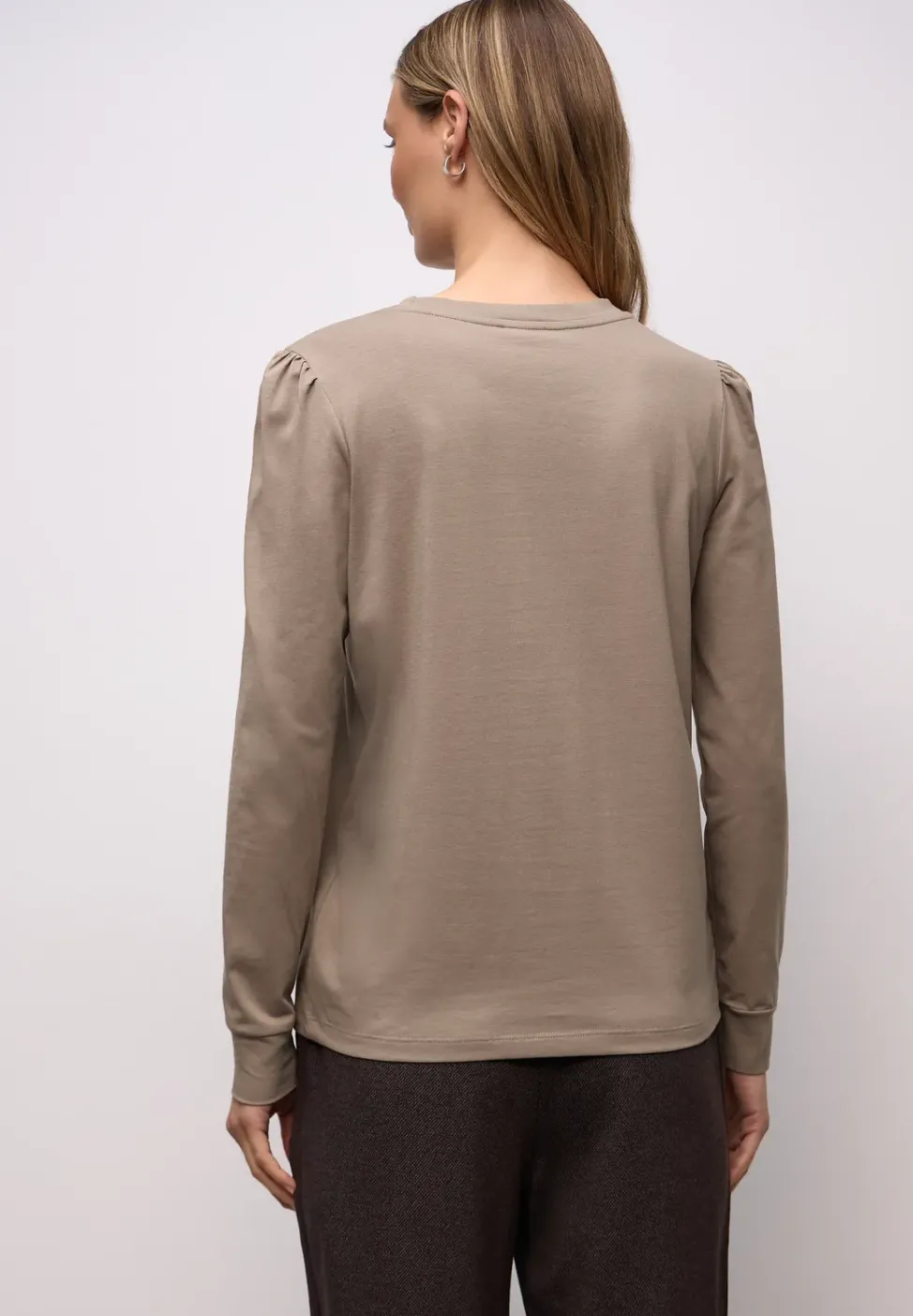 Shirt mit Raffung