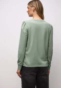 Shirt mit Raffung