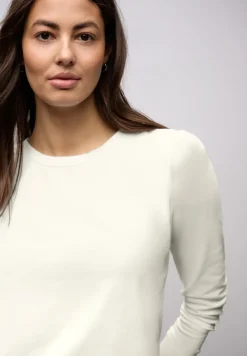 Shirt mit Raffung