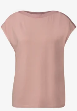 Shirt mit Ripp-Detail