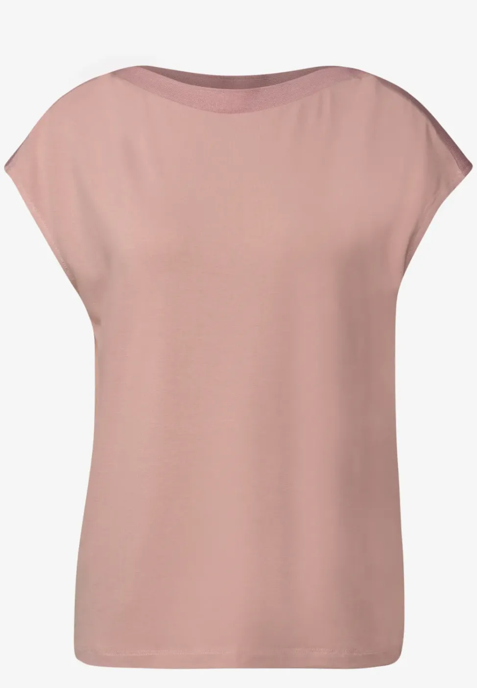 Shirt mit Ripp-Detail
