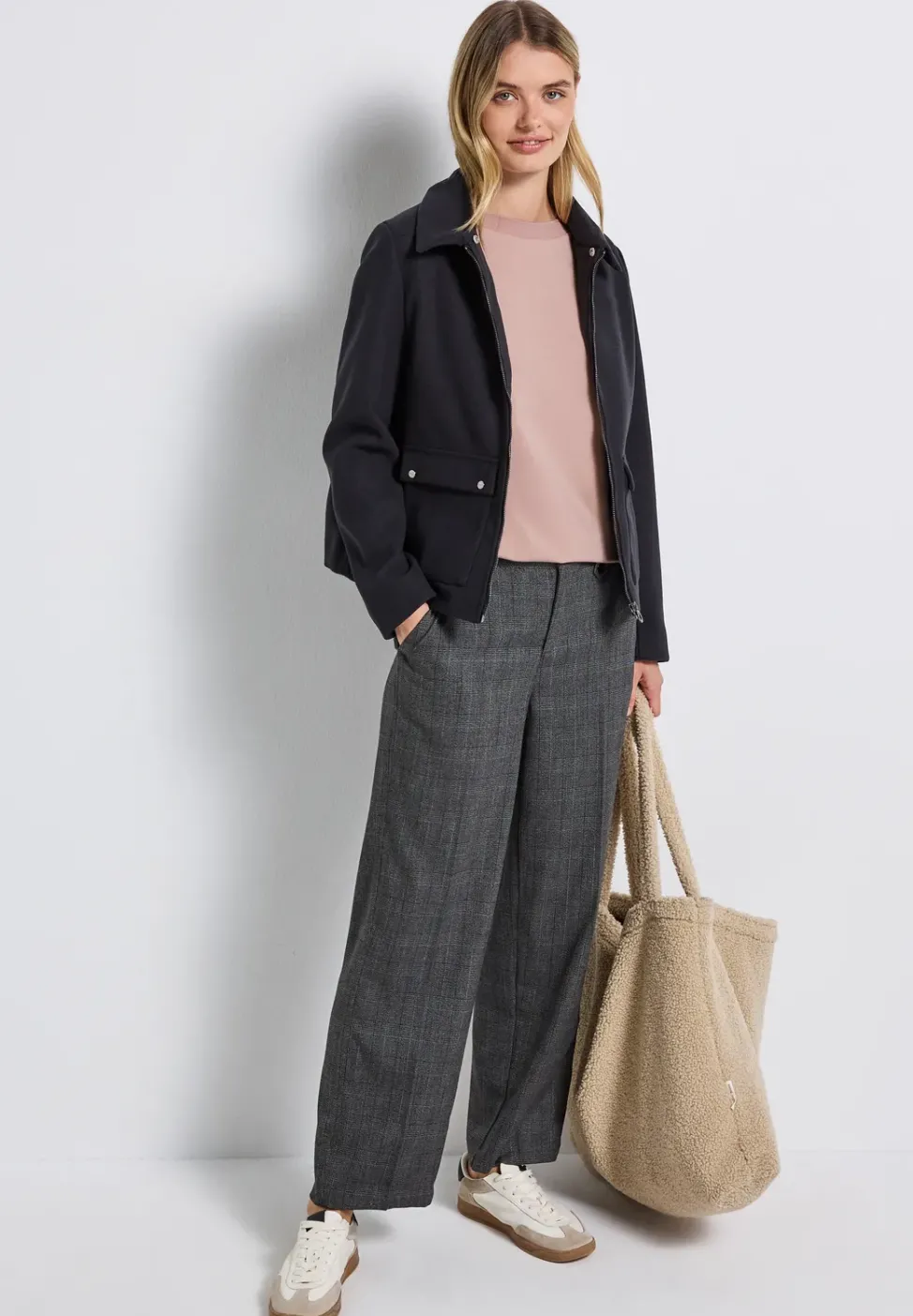 Shirt mit Ripp-Detail
