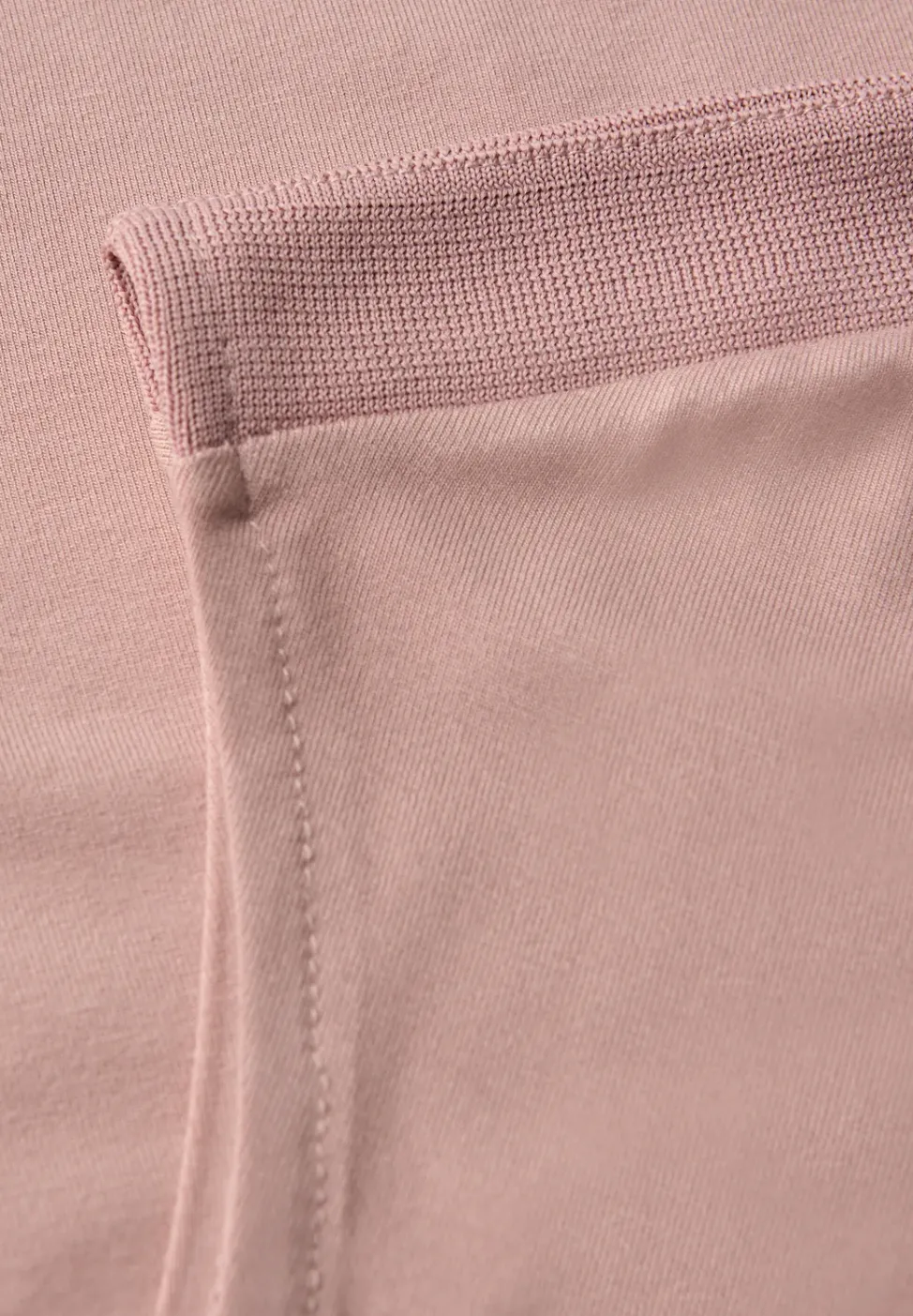 Shirt mit Ripp-Detail