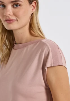 Shirt mit Ripp-Detail