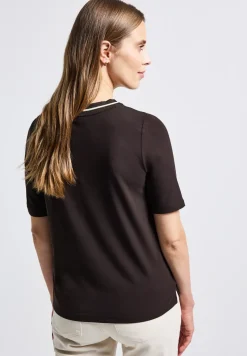 Shirt mit Rippdetail
