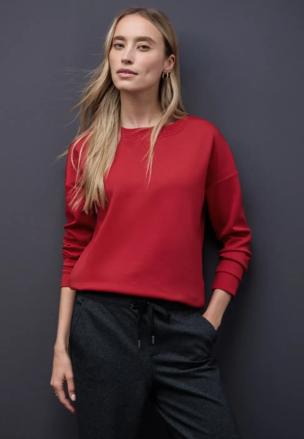 Shirt mit Ripp-Detail