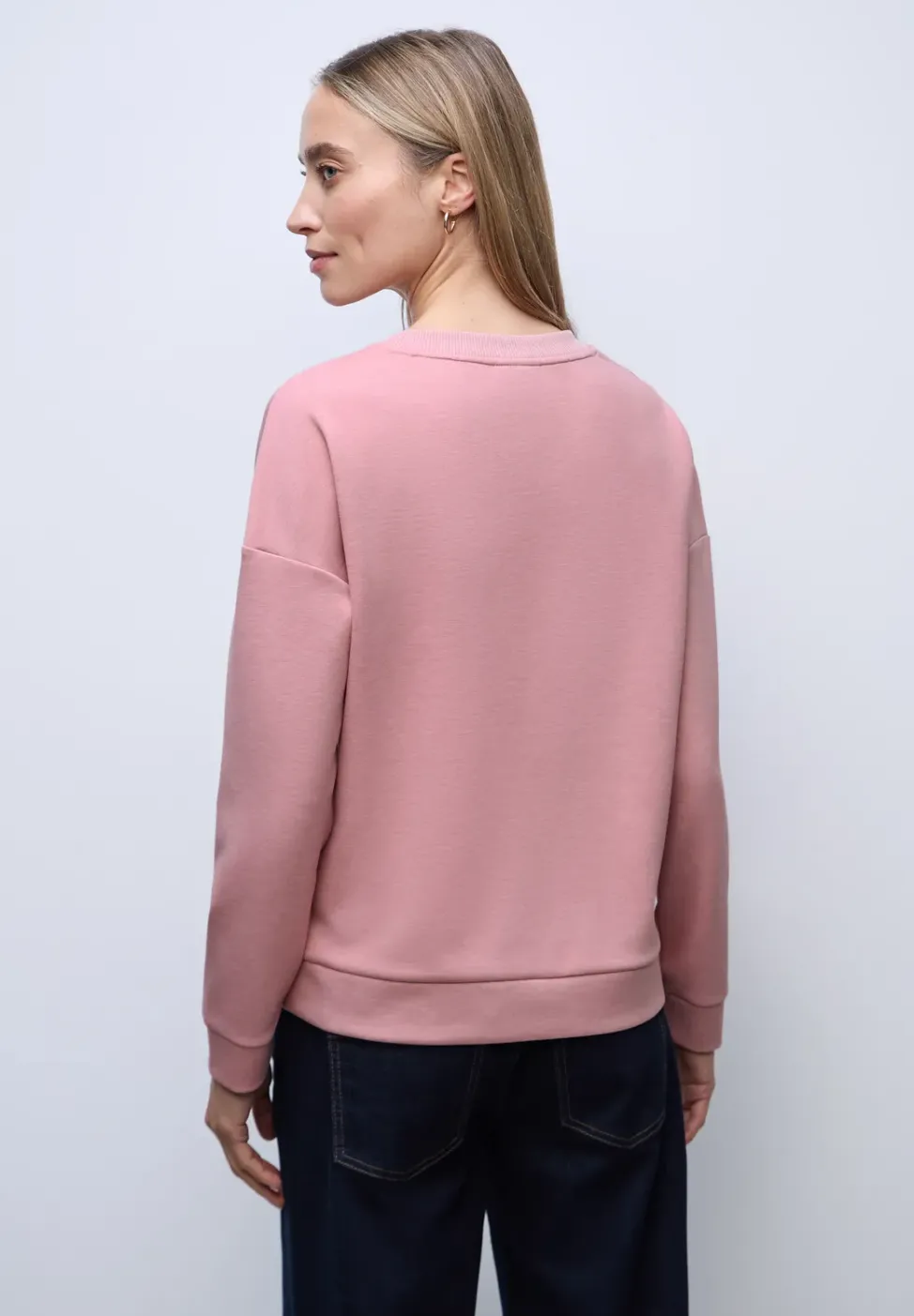 Shirt mit Ripp-Detail