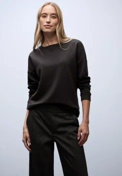 Shirt mit Ripp-Detail