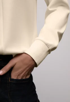 Shirt mit Ripp-Details