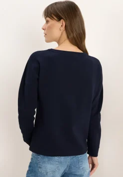 Shirt mit Rippstreifen