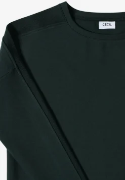 Shirt mit Rippstreifen