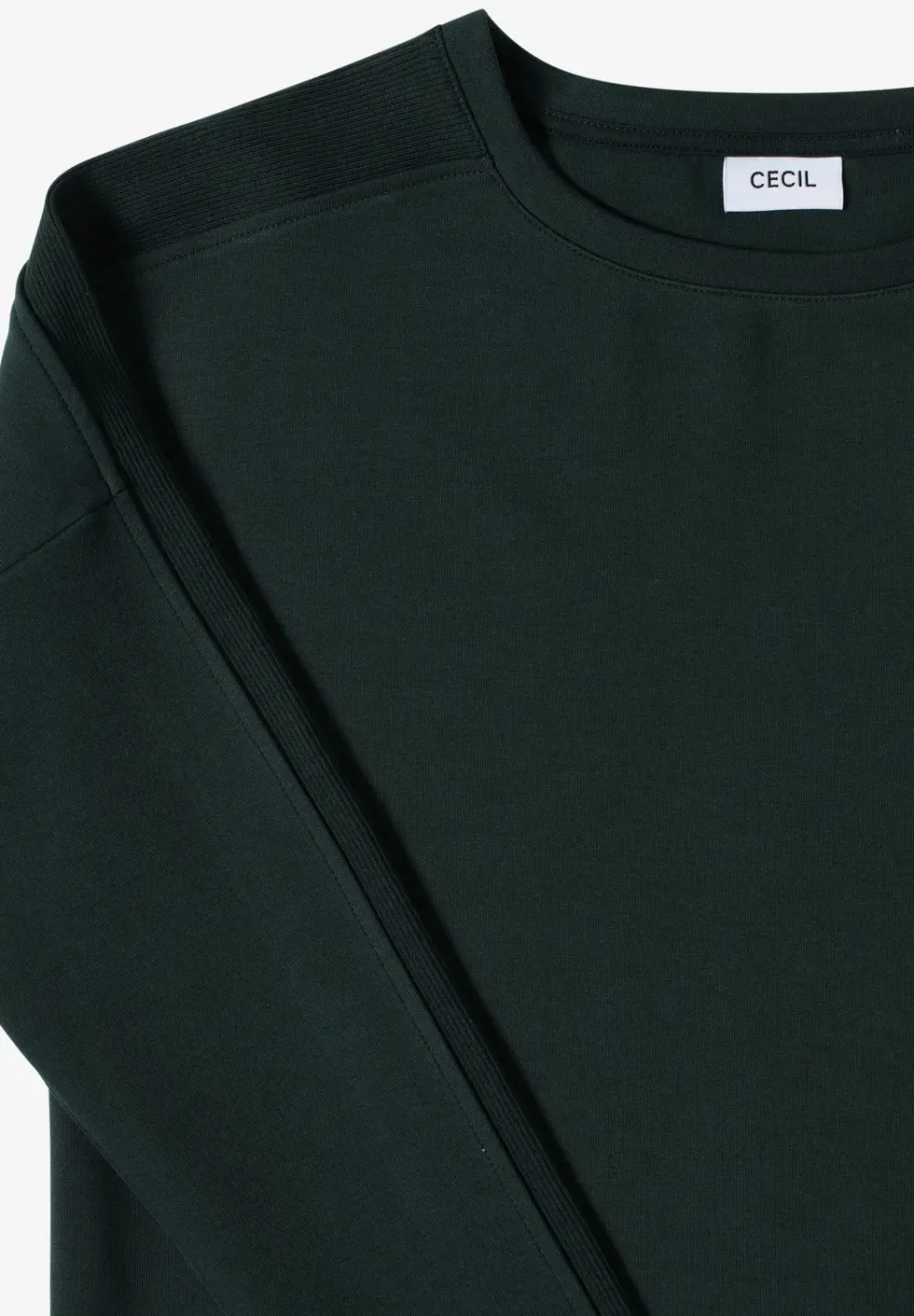 Shirt mit Rippstreifen