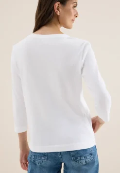 Shirt mit Rippstruktur