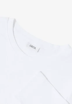 Shirt mit Rippstruktur