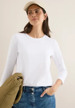 Shirt mit Rippstruktur