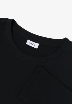 Shirt mit Rippstruktur