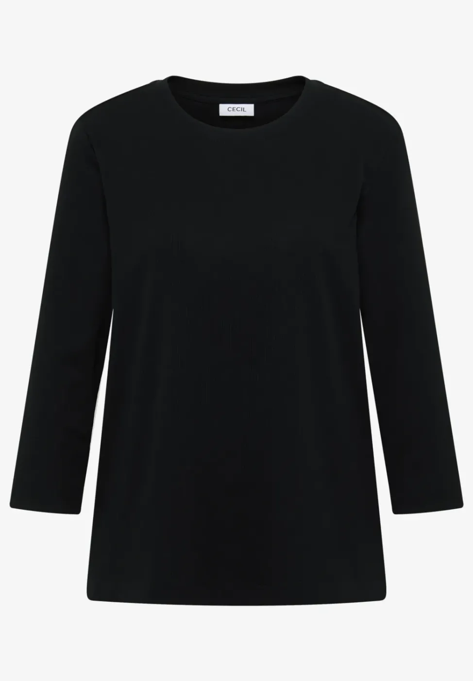 Shirt mit Rippstruktur