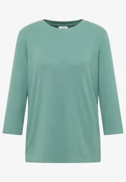 Shirt mit Rippstruktur