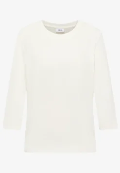 Shirt mit Rippstruktur