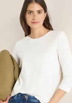 Shirt mit Rippstruktur