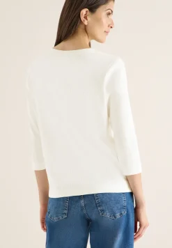 Shirt mit Rippstruktur