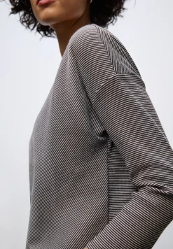Shirt mit Rippstruktur