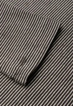Shirt mit Rippstruktur