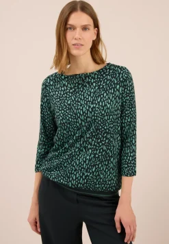 Shirt mit Rippstruktur