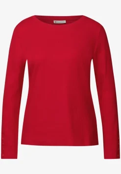 Shirt mit Rippstruktur
