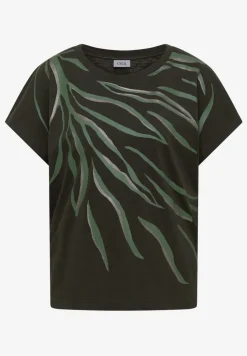 Shirt mit Rundhals und Frontprint