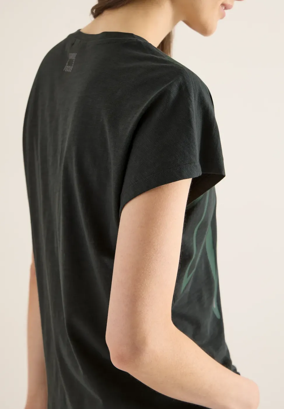 Shirt mit Rundhals und Frontprint