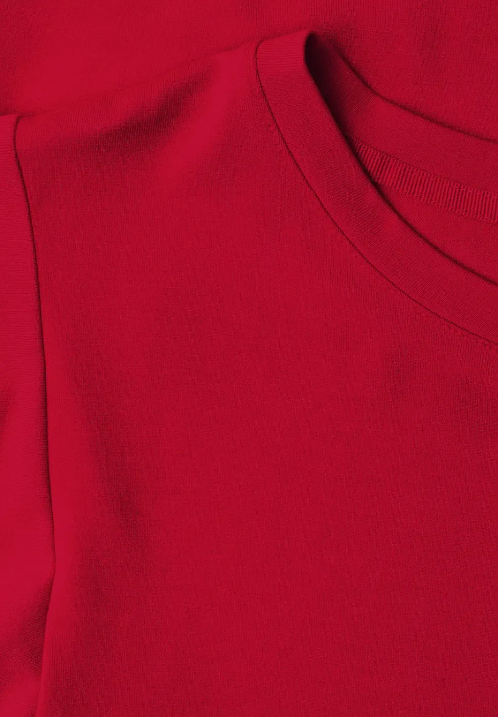 Shirt mit Rundhals und Volantärmeln
