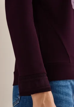 Shirt mit Satin Print