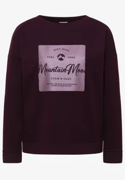 Shirt mit Satin Print