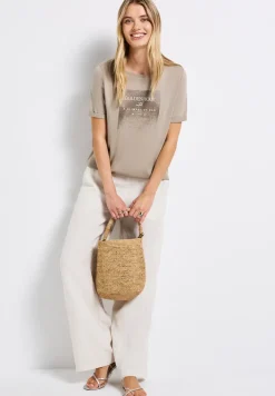 Shirt mit Schimmer-Print
