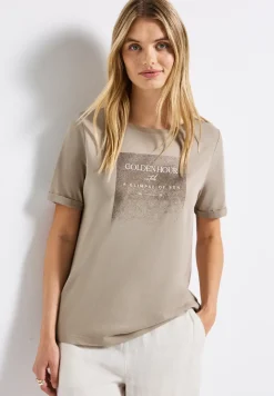 Shirt mit Schimmer-Print