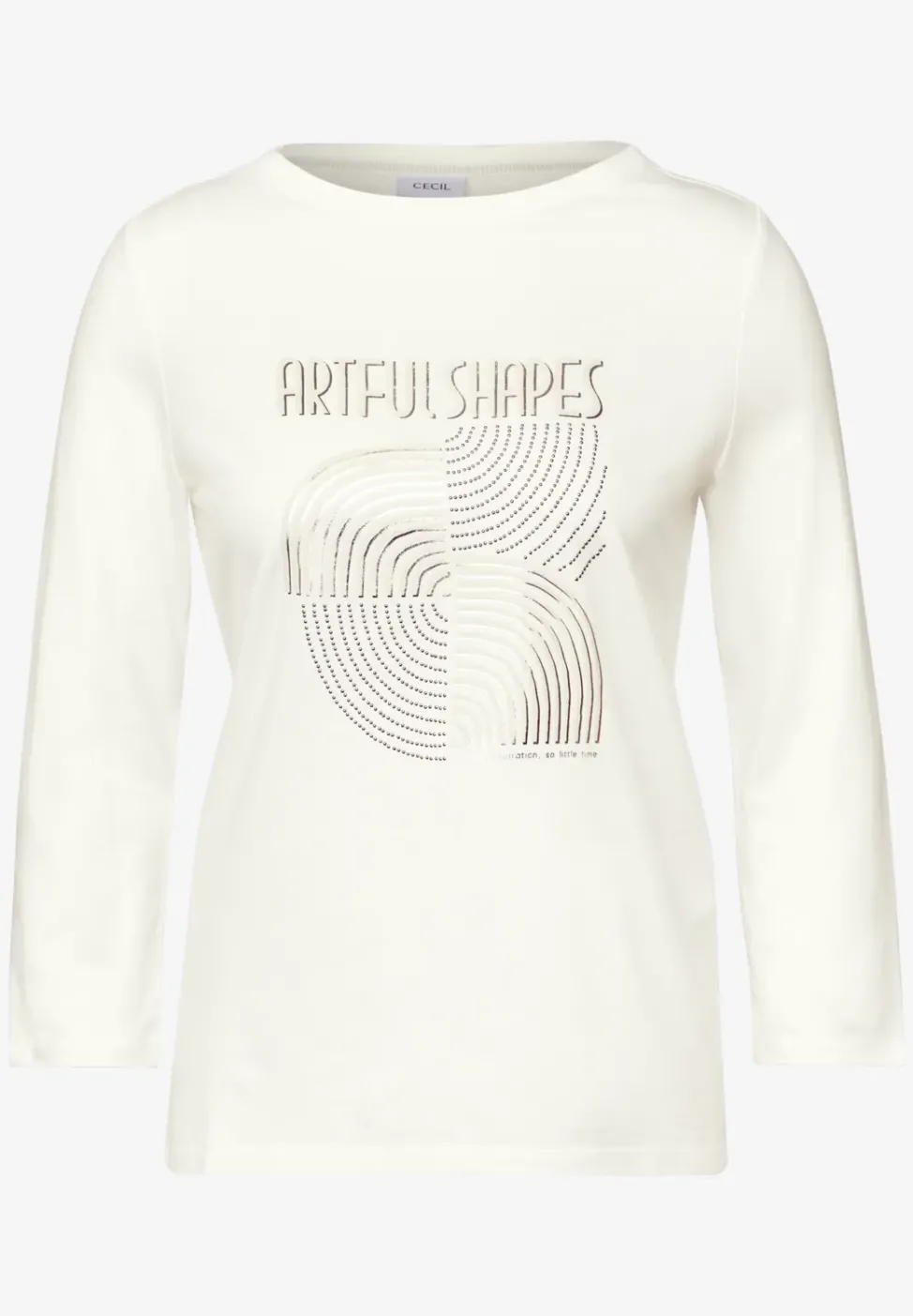 Shirt mit Schimmer-Print