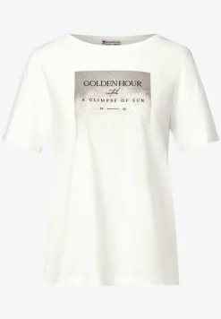 Shirt mit Schimmer-Print