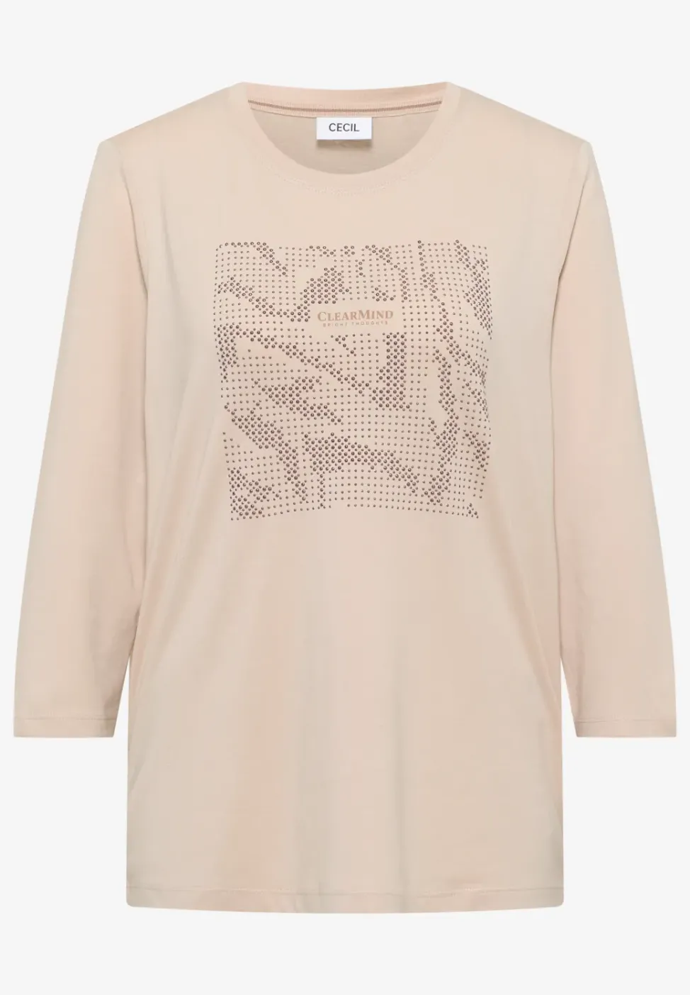 Shirt mit Schmucksteinen