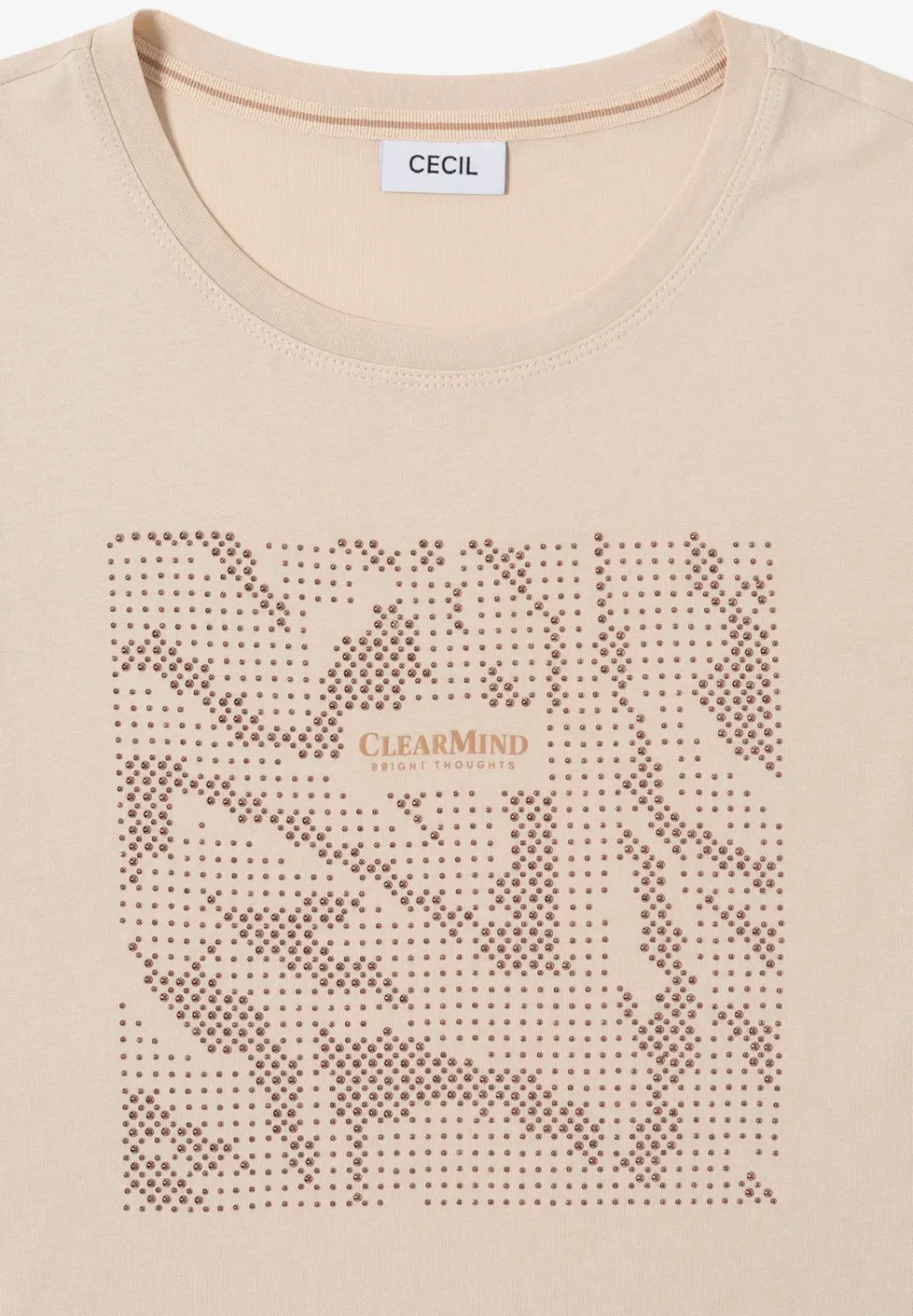 Shirt mit Schmucksteinen