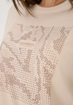 Shirt mit Schmucksteinen
