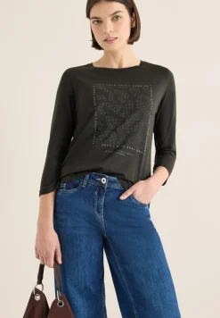 Shirt mit Schmucksteinen