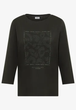 Shirt mit Schmucksteinen