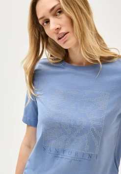 Shirt mit Schmucksteinen