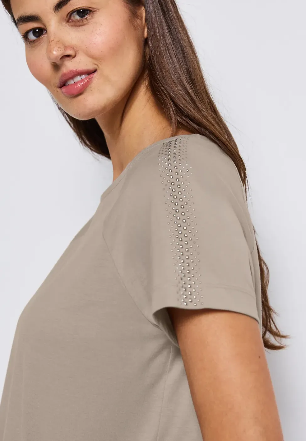 Shirt mit Schulterdetail