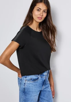 Shirt mit Schulterdetail