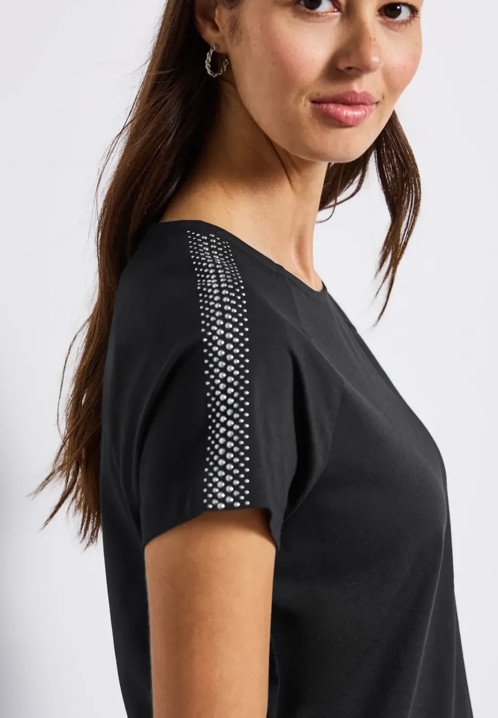 Shirt mit Schulterdetail