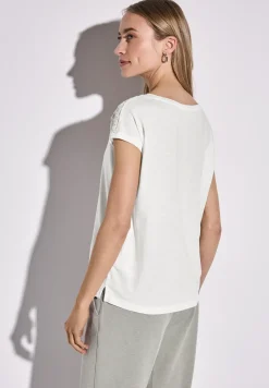 Shirt mit Spitzendetail