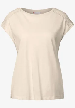 Shirt mit Spitzendetail